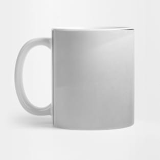 Not obvious. Minimal - black and white 5 Mug